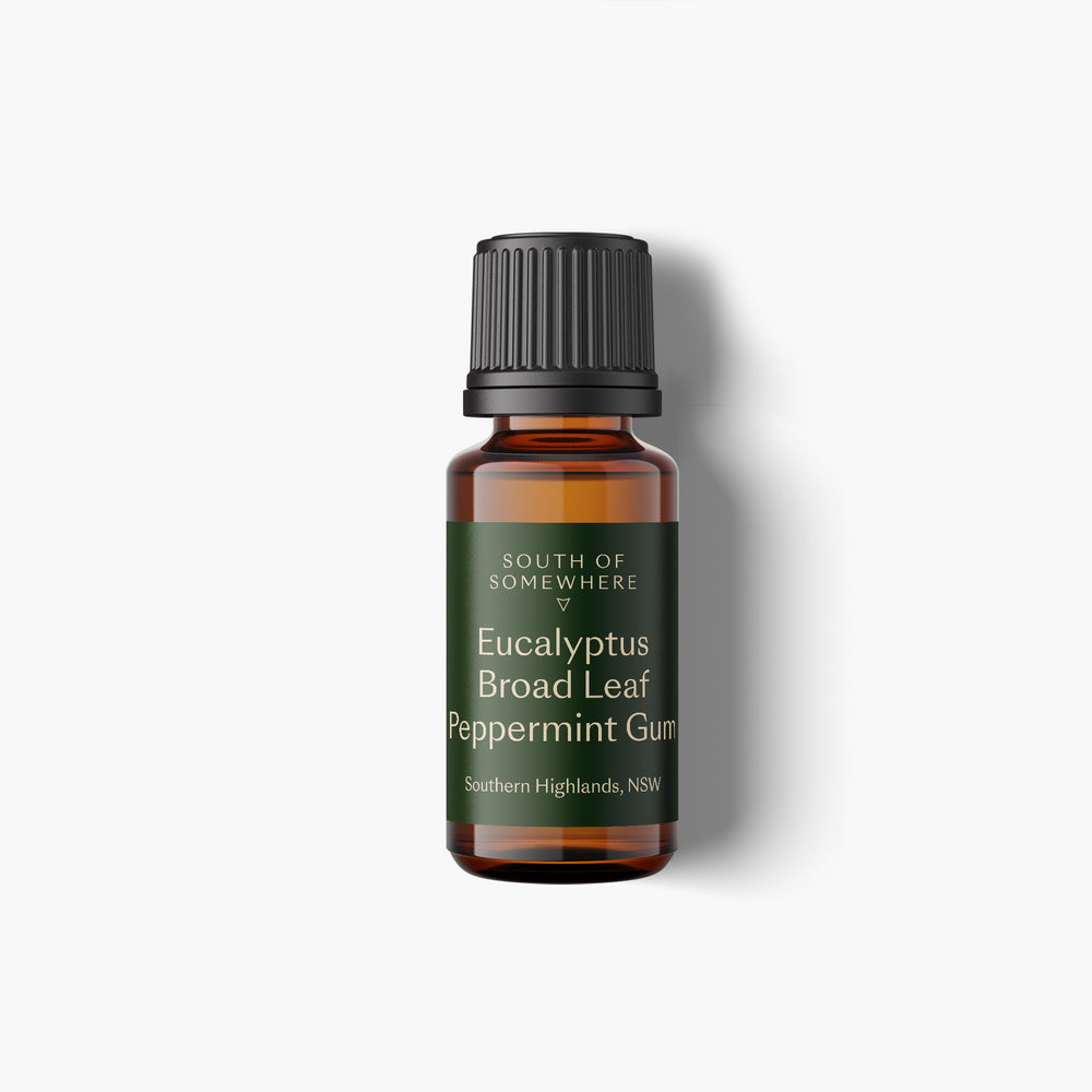 
                  
                    Eucalyptus Broad Leaf Peppermint Gum Essential Oil
                  
                